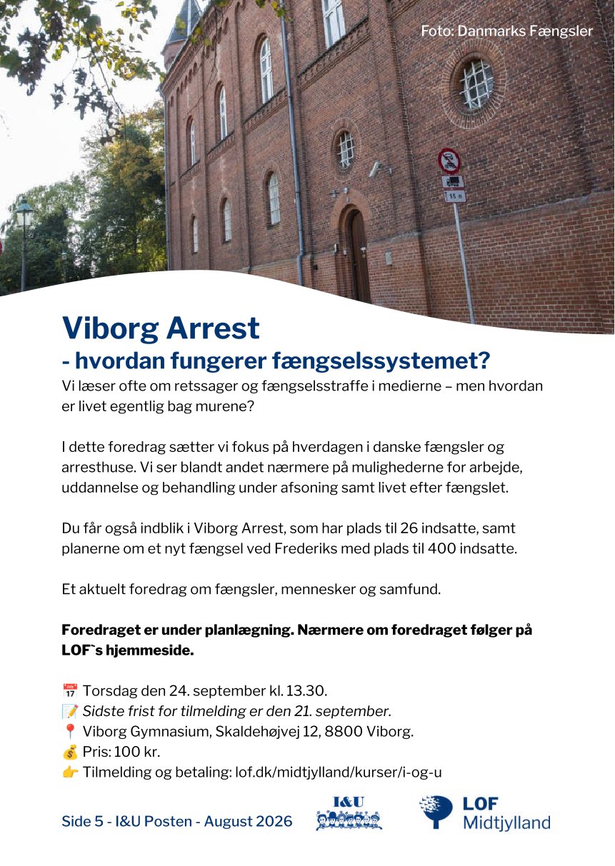 IU Posten 2026 2 Viborg Arrest